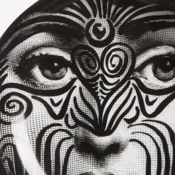 Fornasetti Posacenere Di Design^Posacenere Tema E Variazioni N.9 Bianco Nero