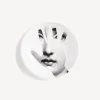 Fornasetti Posacenere Di Design^Posacenere Tema E Variazioni N.15 Bianco Nero