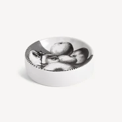 Fornasetti Posacenere Di Design^Posacenere Tema E Variazioni N.390 Bianco Nero