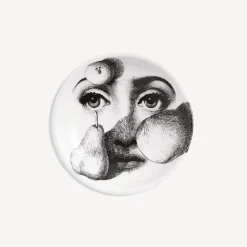 Fornasetti Posacenere Di Design^Posacenere Tema E Variazioni N.218 Bianco Nero