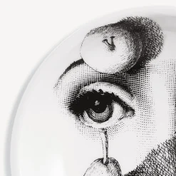 Fornasetti Posacenere Di Design^Posacenere Tema E Variazioni N.218 Bianco Nero