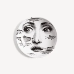 Fornasetti Posacenere Di Design^Posacenere Tema E Variazioni N.392 Bianco Nero