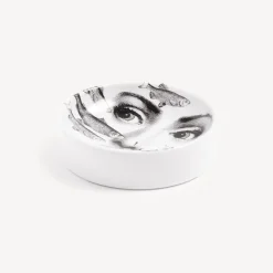 Fornasetti Posacenere Di Design^Posacenere Tema E Variazioni N.392 Bianco Nero