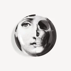 Fornasetti Posacenere Di Design^Posacenere Tema E Variazioni N.288 Bianco Nero