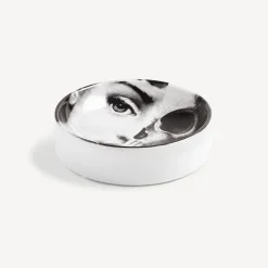 Fornasetti Posacenere Di Design^Posacenere Tema E Variazioni N.288 Bianco Nero