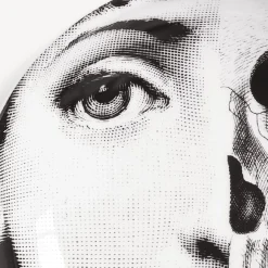 Fornasetti Posacenere Di Design^Posacenere Tema E Variazioni N.288 Bianco Nero