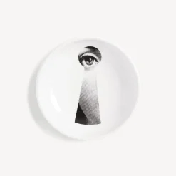 Fornasetti Posacenere Di Design^Posacenere Tema E Variazioni N.14 Bianco Nero