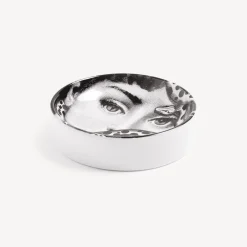 Fornasetti Posacenere Di Design^Posacenere Tema E Variazioni N.383 Bianco Nero