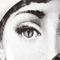 Fornasetti Posacenere Di Design^Posacenere Tema E Variazioni N.383 Bianco Nero