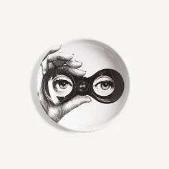 Fornasetti Posacenere Di Design^Posacenere Tema E Variazioni N.371 Bianco Nero