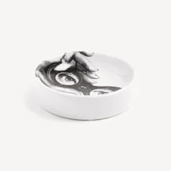 Fornasetti Posacenere Di Design^Posacenere Tema E Variazioni N.371 Bianco Nero