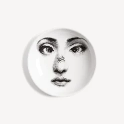 Fornasetti Posacenere Di Design^Posacenere Tema E Variazioni N.396 Bianco Nero