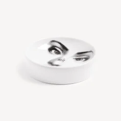 Fornasetti Posacenere Di Design^Posacenere Tema E Variazioni N.396 Bianco Nero
