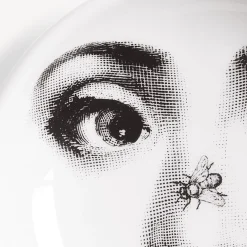 Fornasetti Posacenere Di Design^Posacenere Tema E Variazioni N.396 Bianco Nero