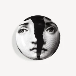 Fornasetti Posacenere Di Design^Posacenere Tema E Variazioni N.10 Bianco Nero