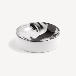 Fornasetti Posacenere Di Design^Posacenere Tema E Variazioni N.10 Bianco Nero