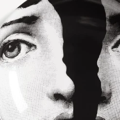 Fornasetti Posacenere Di Design^Posacenere Tema E Variazioni N.10 Bianco Nero