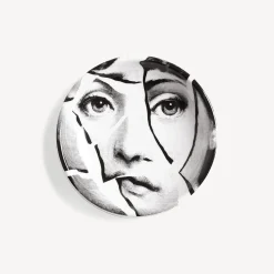 Fornasetti Posacenere Di Design^Posacenere Tema E Variazioni N.2 Bianco Nero