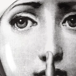 Fornasetti Posacenere Di Design^Posacenere Tema E Variazioni N.334 Bianco Nero
