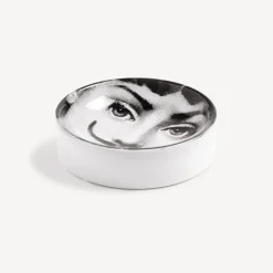 Fornasetti Posacenere Di Design^Posacenere Tema E Variazioni N.21 Bianco Nero