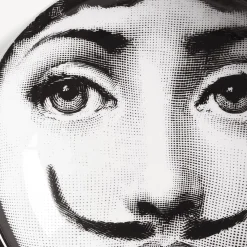 Fornasetti Posacenere Di Design^Posacenere Tema E Variazioni N.21 Bianco Nero