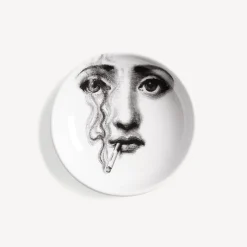 Fornasetti Posacenere Di Design^Posacenere Tema E Variazioni N.81 Bianco Nero
