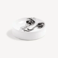 Fornasetti Posacenere Di Design^Posacenere Tema E Variazioni N.81 Bianco Nero