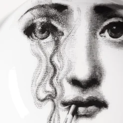 Fornasetti Posacenere Di Design^Posacenere Tema E Variazioni N.81 Bianco Nero