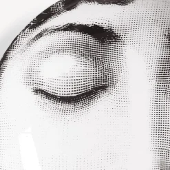 Fornasetti Posacenere Di Design^Posacenere Tema E Variazioni N.393 Bianco Nero