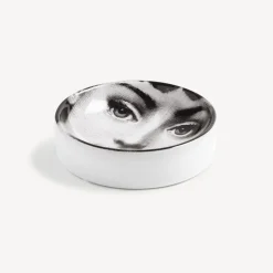 Fornasetti Posacenere Di Design^Posacenere Tema E Variazioni N.1 Bianco Nero