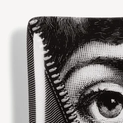 Fornasetti Posacenere Di Design^Posacenere Tema E Variazioni N.401 Bianco Nero