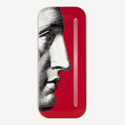 Fornasetti Vassoi E Pliants Decorativi^Profilo Vassoio Rettangolare Bianco/Nero/Rosso