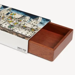 Fornasetti Scatole Per Guanti^Scatola Citta Di Carte Multicolore