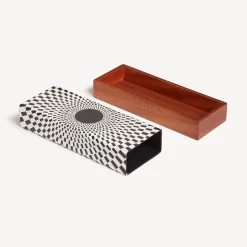 Fornasetti Scatole Per Guanti^Scatola Egocentrismo Bianco Nero