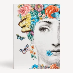 Fornasetti Scatole Per Guanti^Scatola In Legno Fior Di Lina Multicolore