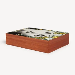 Fornasetti Scatole Per Guanti^Scatola In Legno Flora Multicolore
