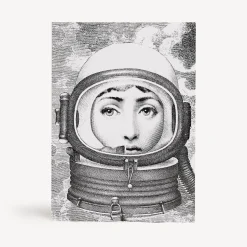 Fornasetti Scatole Per Guanti^Scatola In Legno Palombara Bianco Nero