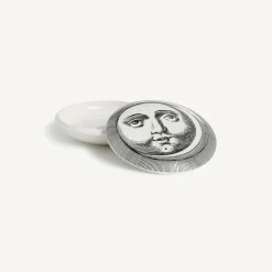 Fornasetti Piccoli Contenitori^Scatola Rotonda Luna Bianco Nero