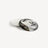 Fornasetti Piccoli Contenitori^Scatola Rotonda Tema E Variazioni N.228 Bianco/Nero/Oro