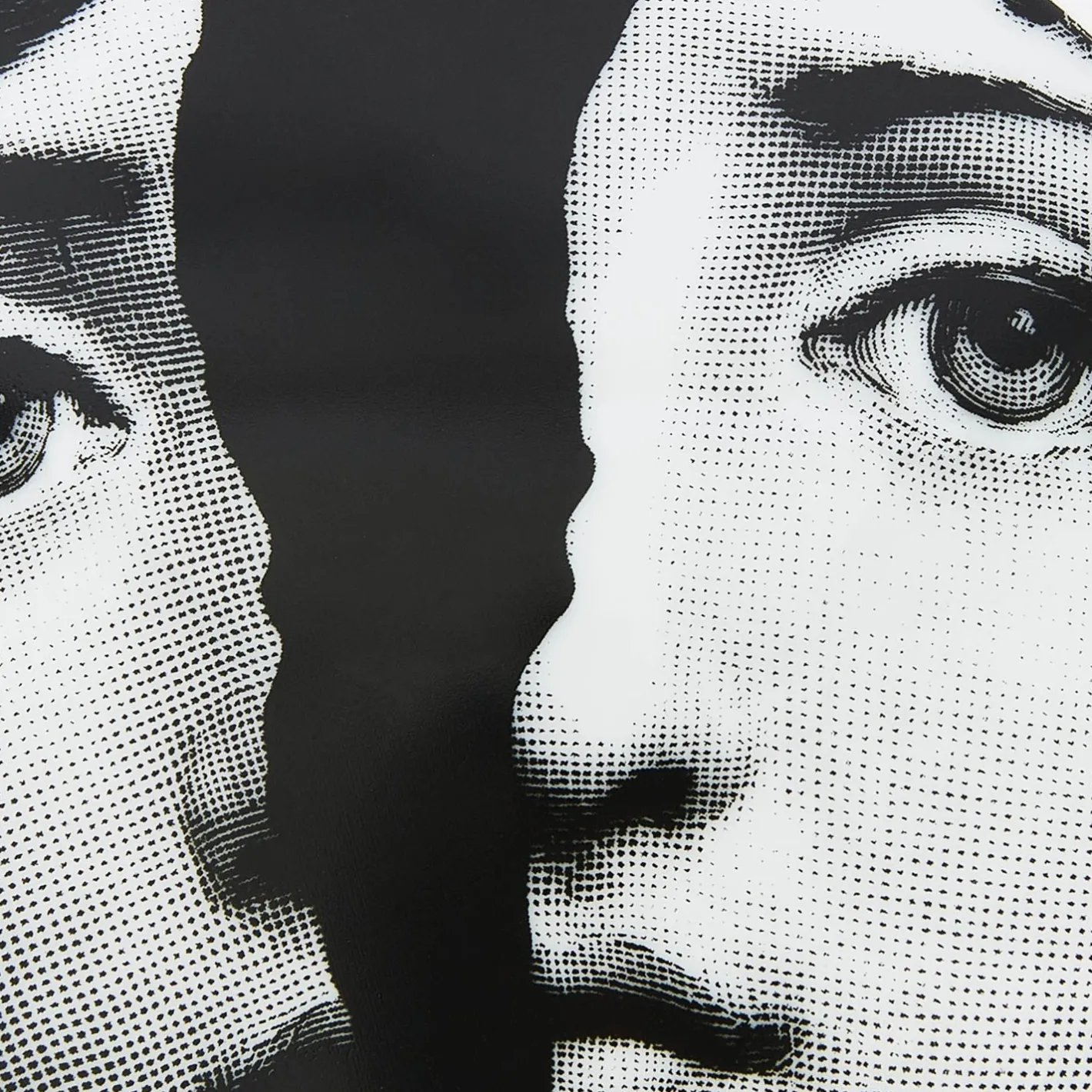 Fornasetti Piccoli Contenitori^Scatola Rotonda Tema E Variazioni N.10 Bianco Nero