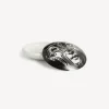 Fornasetti Piccoli Contenitori^Scatola Rotonda Tema E Variazioni N.9 Bianco Nero