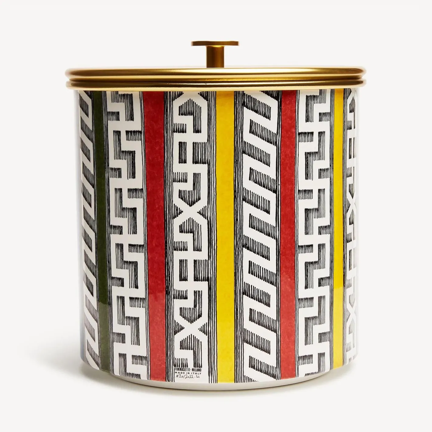 Fornasetti Secchielli Per Il Ghiaccio^Secchiello Per Il Ghiaccio Bordi Antichi Multicolore