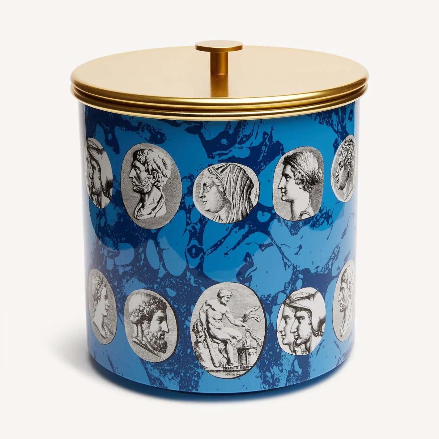 Fornasetti Secchielli Per Il Ghiaccio^Secchiello Per Il Ghiaccio Cammei Bianco/Nero/Azzurro