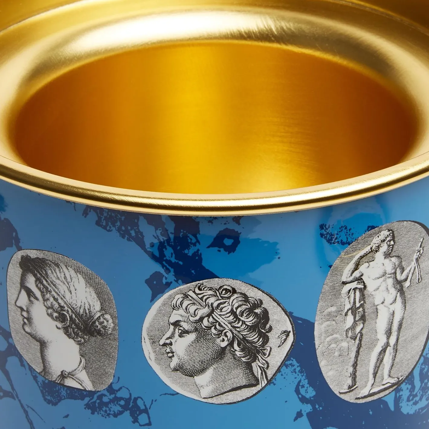 Fornasetti Secchielli Per Il Ghiaccio^Secchiello Per Il Ghiaccio Cammei Bianco/Nero/Azzurro