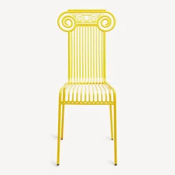 Fornasetti Sedie^Sedia Da Esterno Capitello Giallo