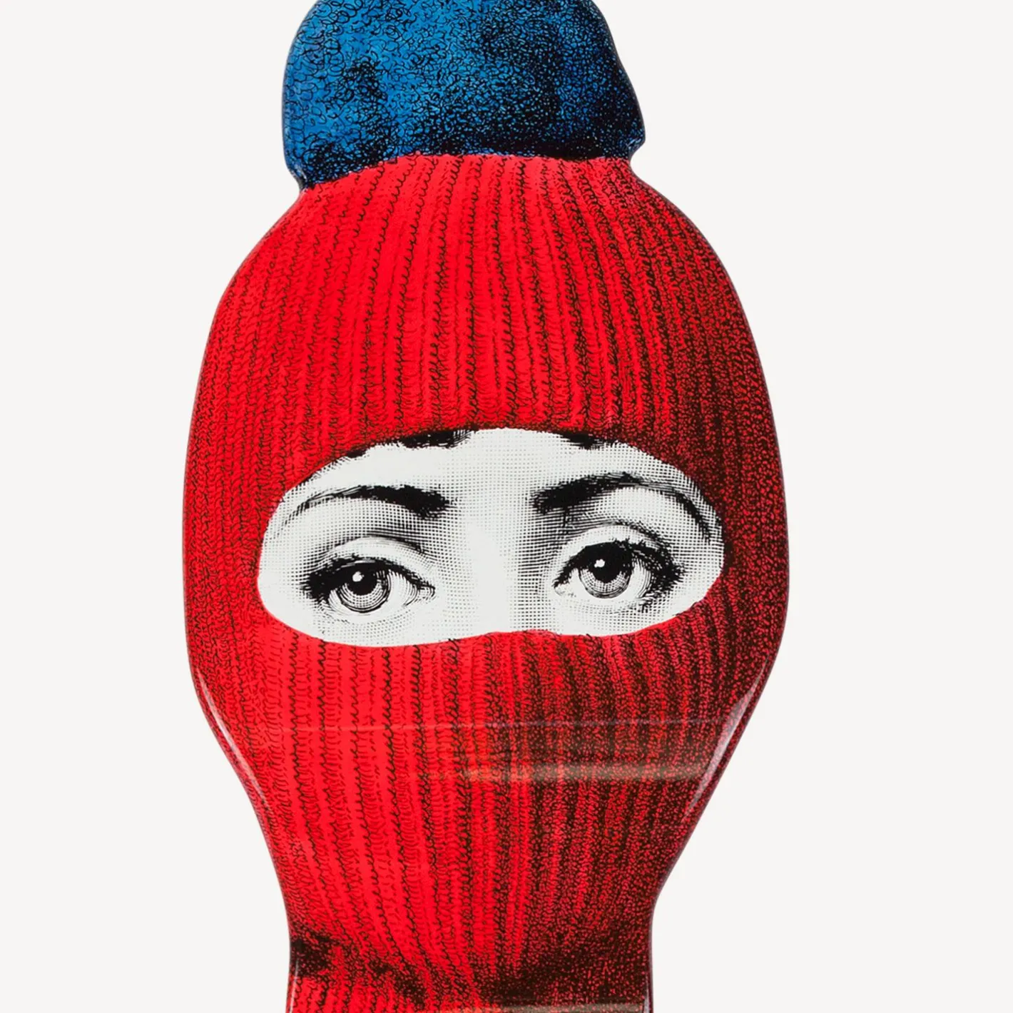 Fornasetti Sedie^Sedia Lux Gstaad Rosso/Blu/Nero