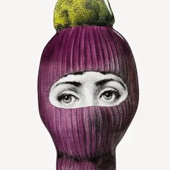 Fornasetti Sedie^Sedia Lux Gstaad Viola/Giallo/Nero