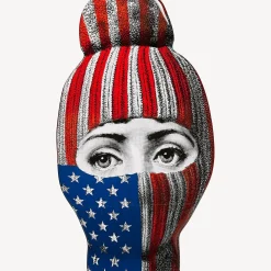 Fornasetti Sedie^Sedia Lux Gstaad - Bandiera Usa Multicolore