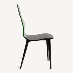 Fornasetti Sedie^Sedia Moro Verde Multicolore