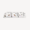 Fornasetti Set Di Antipasti E Centrotavola^Set Antipasti Astronomici Bianco/Nero/Oro
